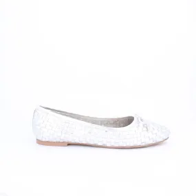 NELSA-Ballerina-Flats-SILVER