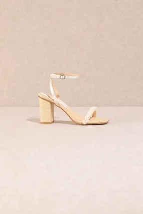 NEWEST ARRIVAL Off White Pearl Heels