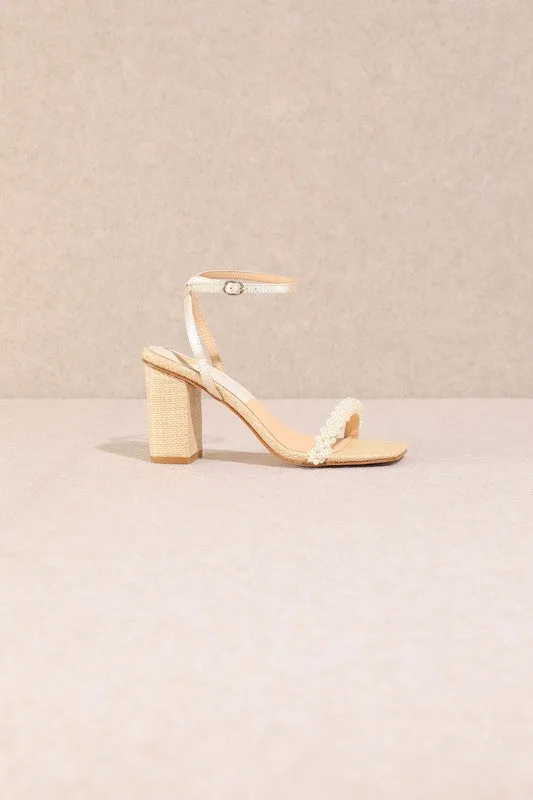 NEWEST ARRIVAL Off White Pearl Heels