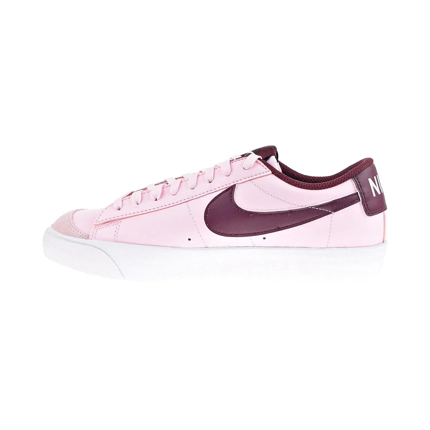 Nike Blazer Low '77 (GS) Big Kids' Pink Foam-Dark Beetroot
