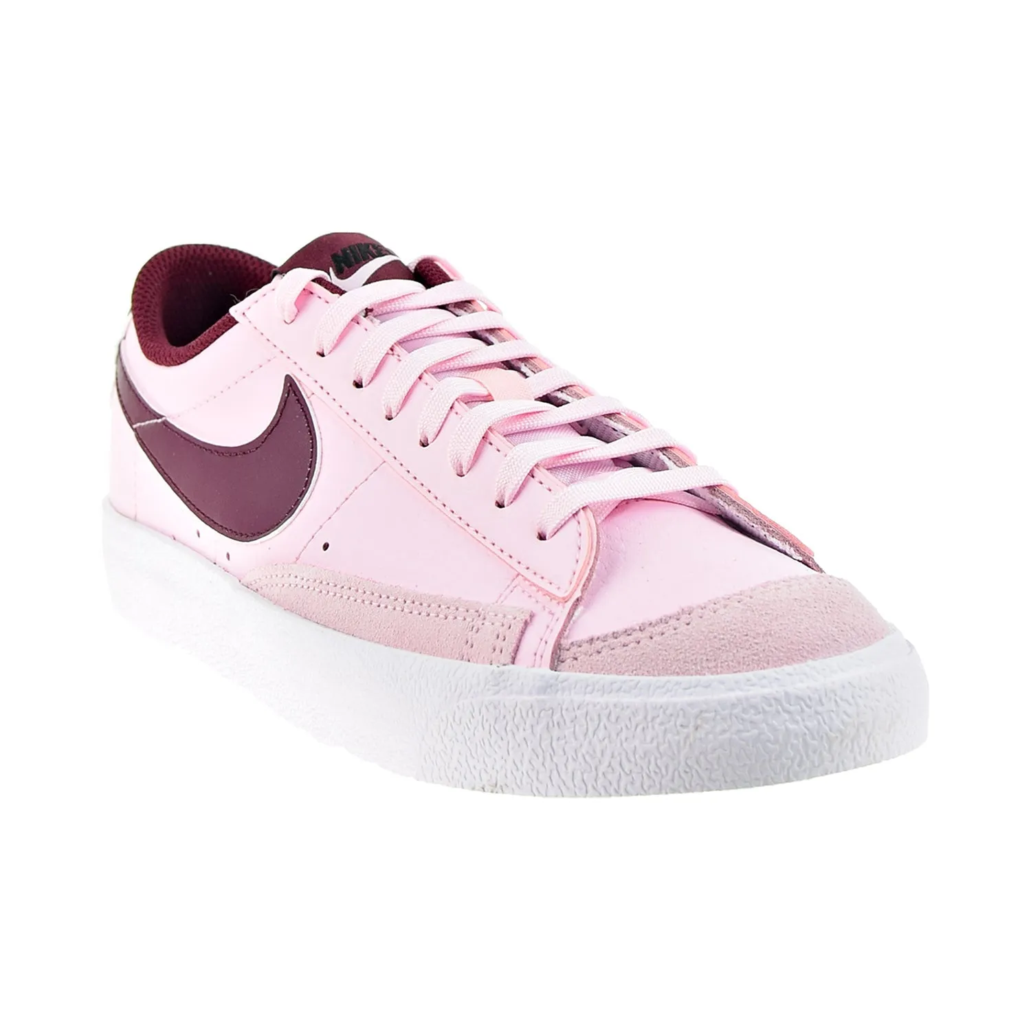 Nike Blazer Low '77 (GS) Big Kids' Pink Foam-Dark Beetroot