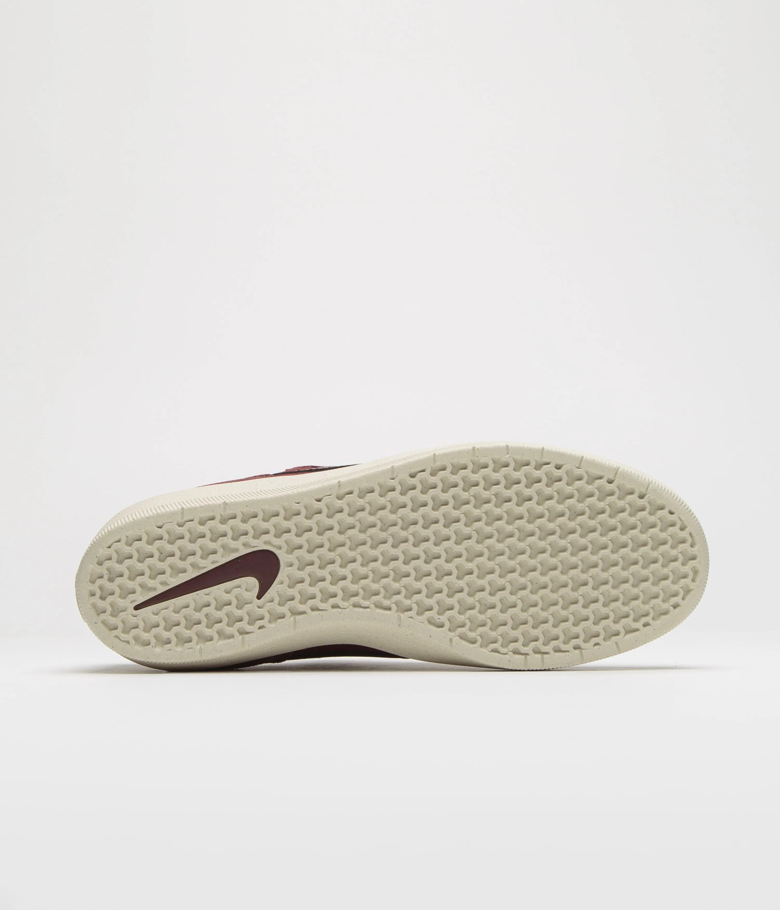 Nike SB Force 58 Shoes - Dark Team Red / Black - Black - Light Orewood Brown