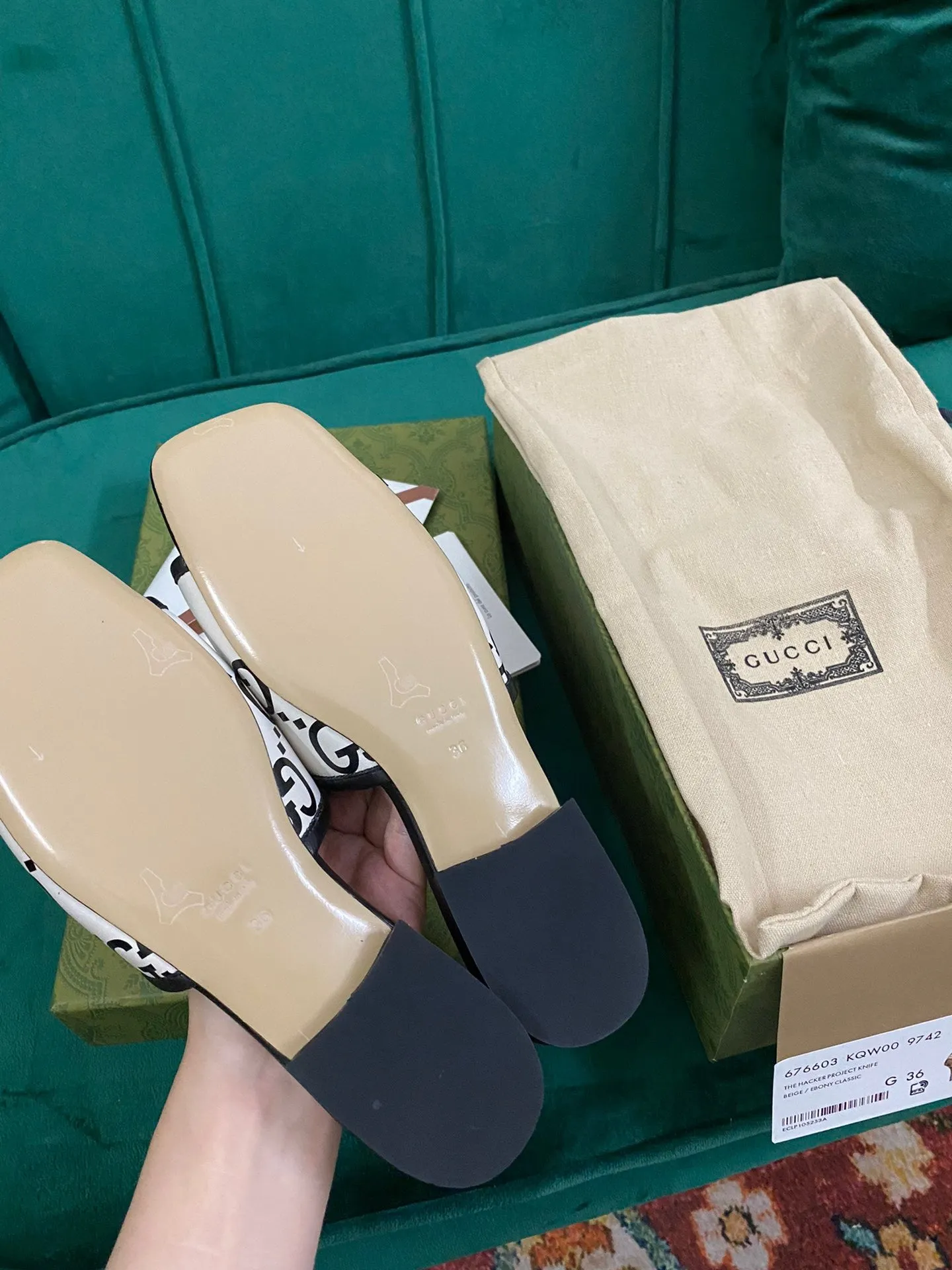 SE855 GG Slide Sandal / Size5-9