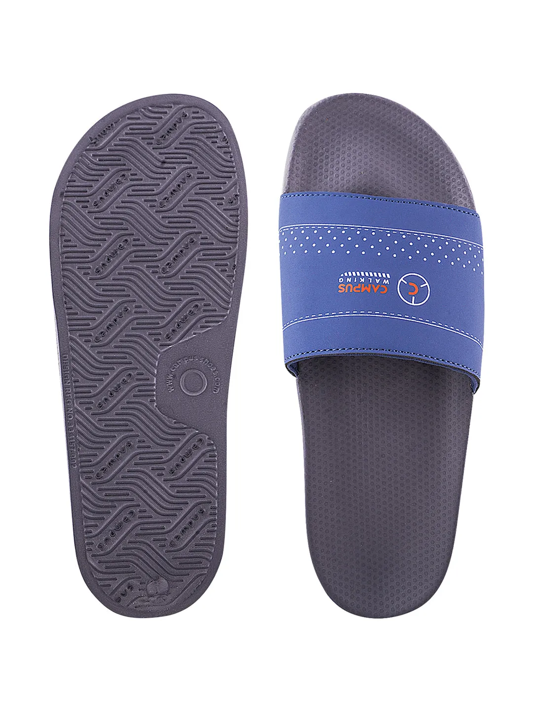 SL-436 Blue Men's Slippers