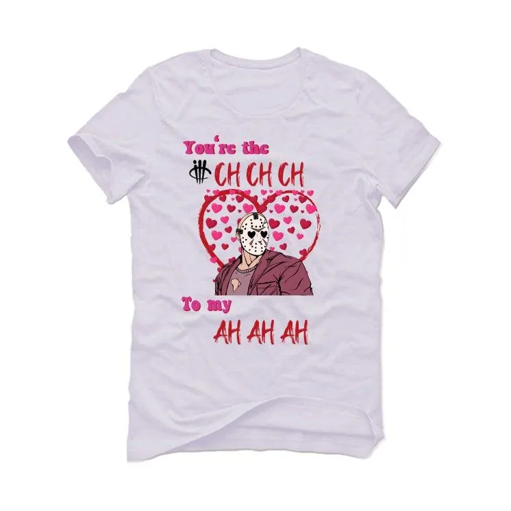VALENTINE'S DAY White T-Shirt (ah ah ah)