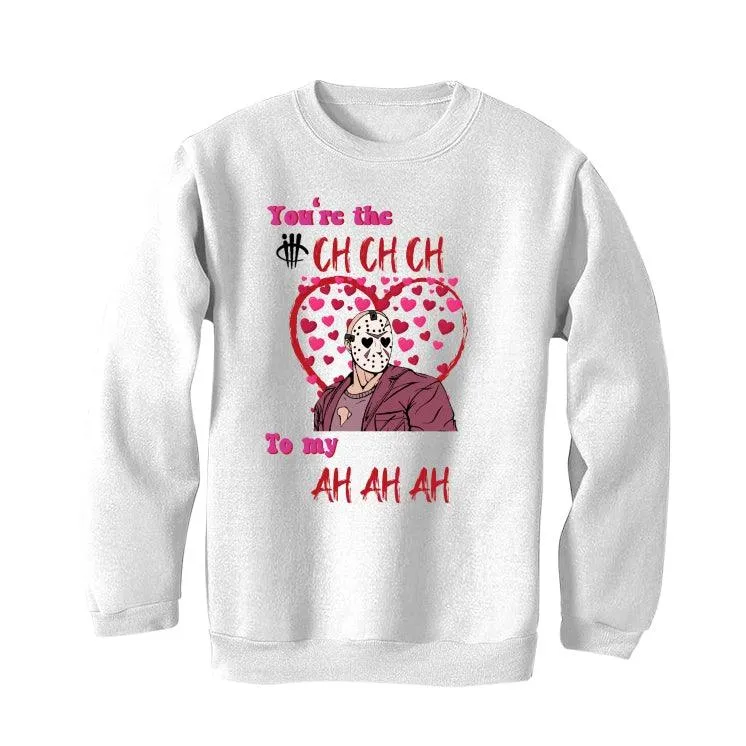 VALENTINE'S DAY White T-Shirt (ah ah ah)