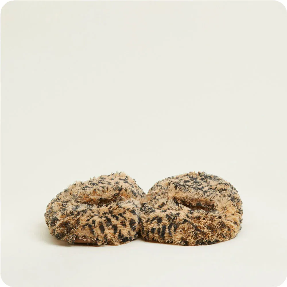 Warmies - Slippers - Tawny Leopard