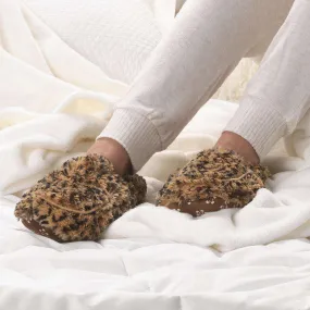 Warmies - Slippers - Tawny Leopard