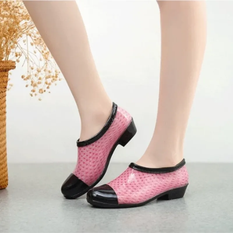 Women's Waterproof Short Rain Boots
