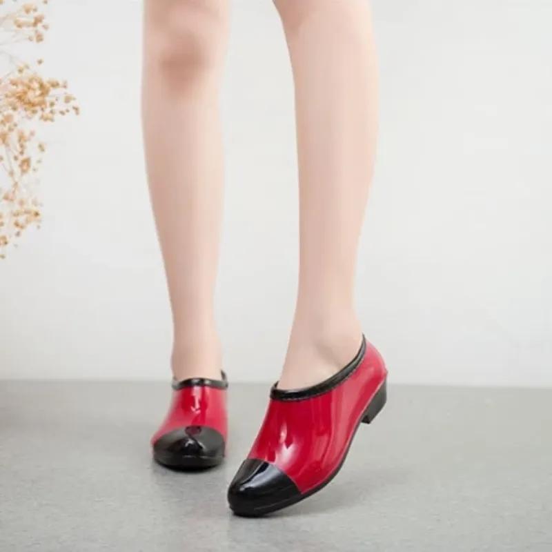 Women's Waterproof Short Rain Boots